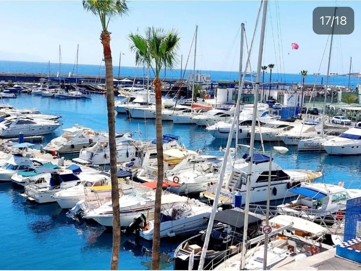 First Line Ocean View Apartment In Los Geranios Costa Adeje  Spain