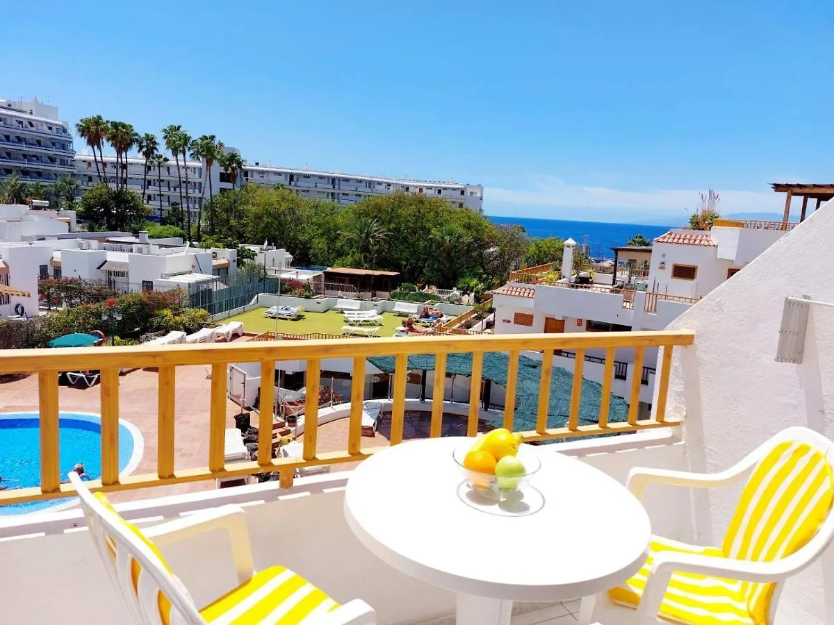 First Line Ocean View Apartment In Los Geranios Costa Adeje