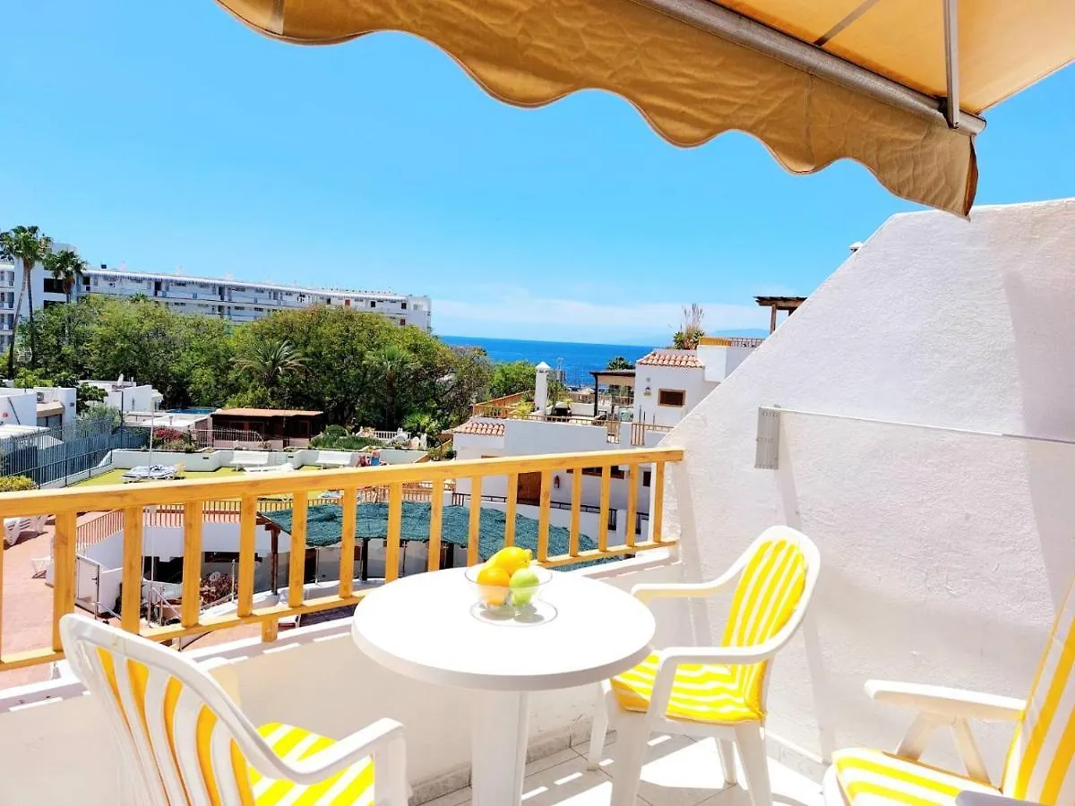 First Line Ocean View Apartment In Los Geranios Costa Adeje  Spain