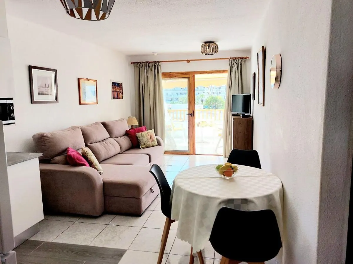 First Line Ocean View Apartment In Los Geranios Costa Adeje  Spain