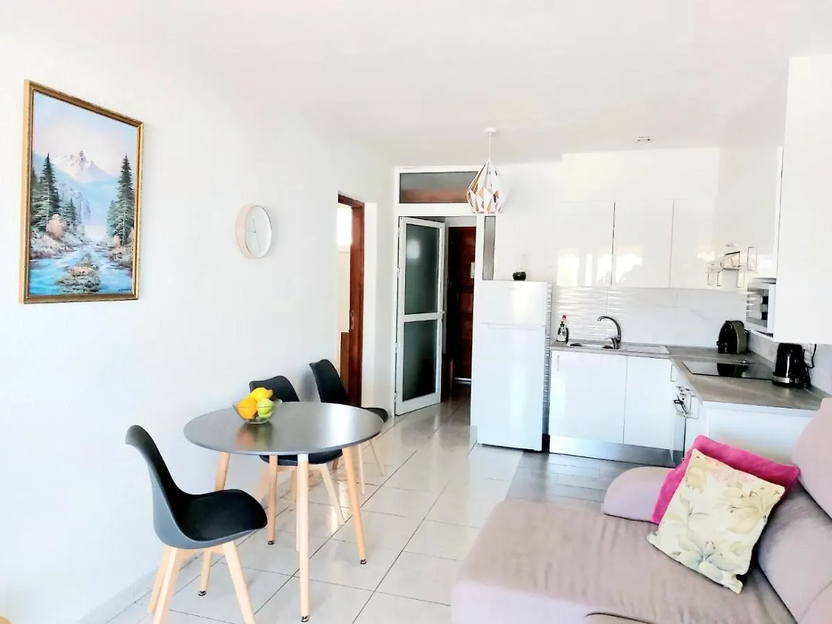 First Line Ocean View Apartment In Los Geranios Costa Adeje